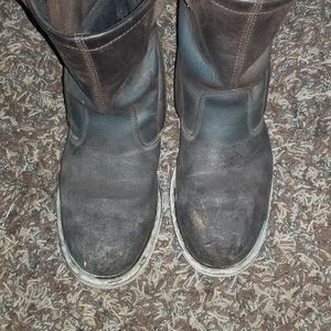 Dr Martens logger steel toe boots